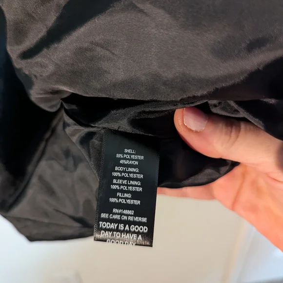 Torrid Nylon Zip Front Puffer Jacket Size 2X - Picture 11 of 14